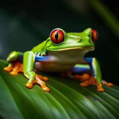  Red-Eyed Tree Frog: A Tiny Creature With Bright Eyes That Could Put a Superhero To Shame!